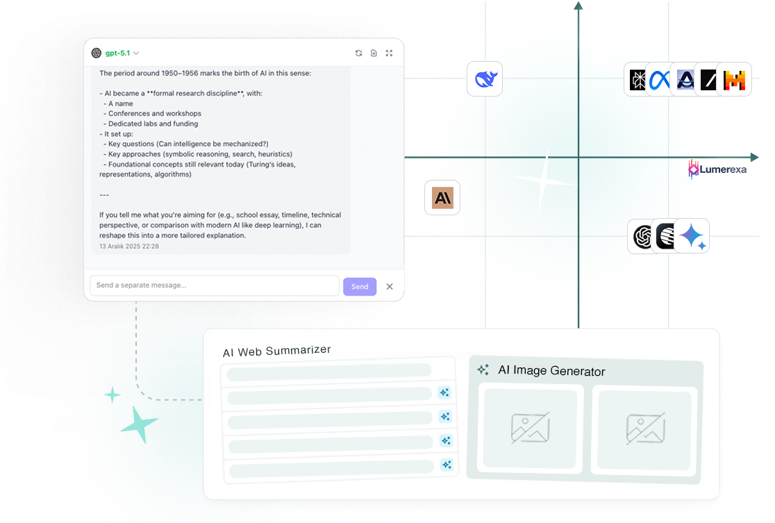 Chat with multiple AIs simultaneously
